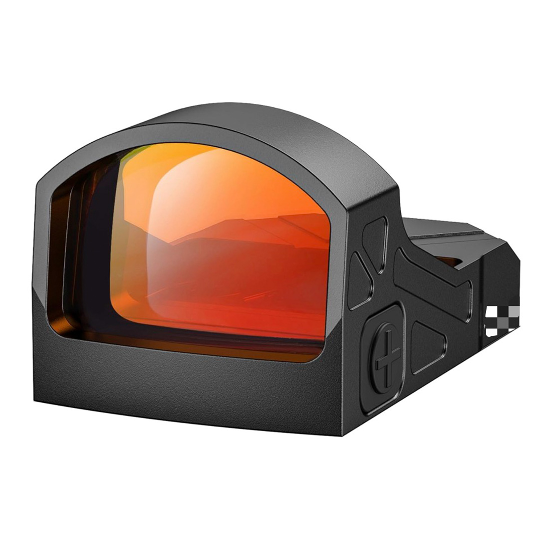 Motion Awake Red Dot Sight for RMR Footprint, 3 MOA Red Dot Open Reflex Sight, 1x24mm Lens Optics Scope for Full-Sized Pistols, Adapter for MOS & 21mm Picatinny Base