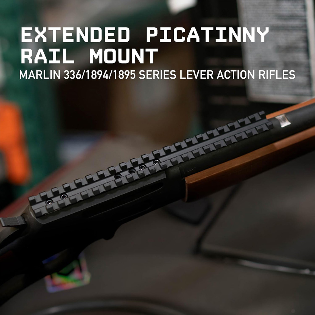 Extended Picatinny Rail Mount for Marlin 336/1894/1895 Series Lever Action Rifles
