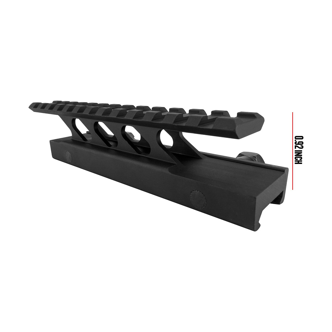 Lightweight Riser Mount | High Profile | 5.5 inch L / 13 Slot