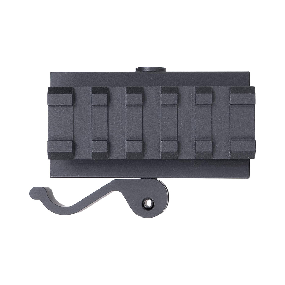 Adjustable Height Picatinny Riser Mount with Quick Release | 2.5 inch