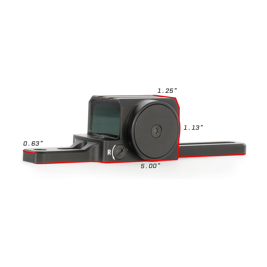 B.O.P. Enclosed Red Dot with Universal Shotgun Mount