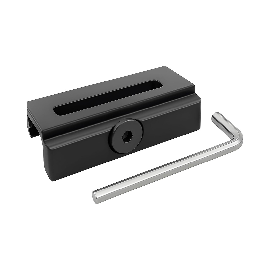 Picatinny to Adapter Convert Mount Compatible with M-LOK Accessories Anodized Aluminum Black