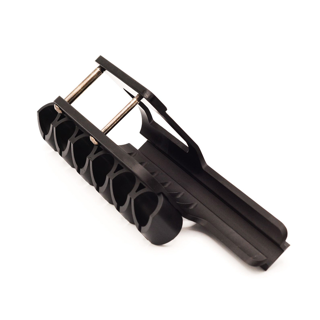 Side Saddle Shotgun Shell Holder V2 | 12 Gauge Compatible with Remington 870/TAC-14/1100 Series Shotguns