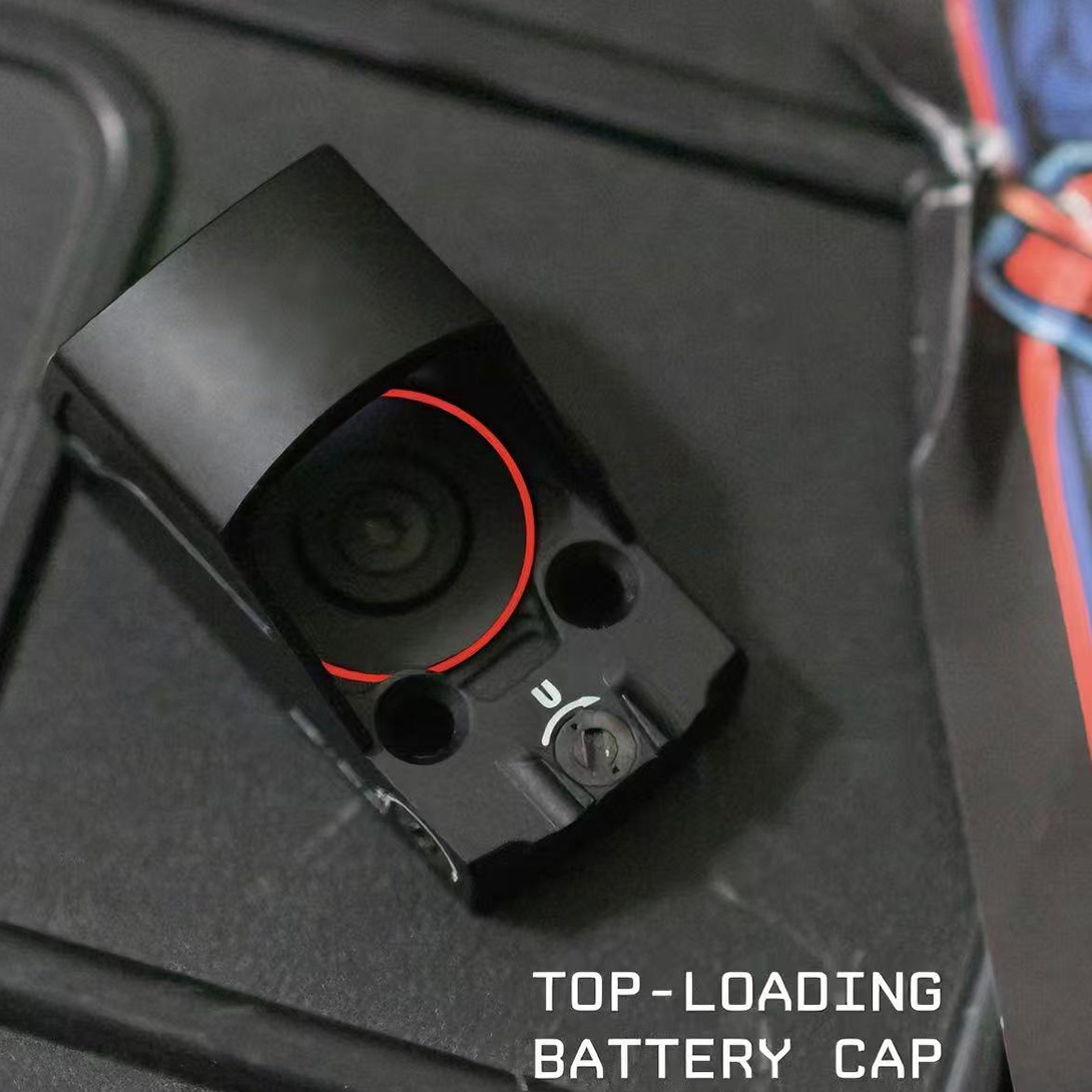 Pistol Red Dot with Integrated Rear Sight, 3 MOA Dot, Shake Awake, and Screw Kit | RMSc Footprint