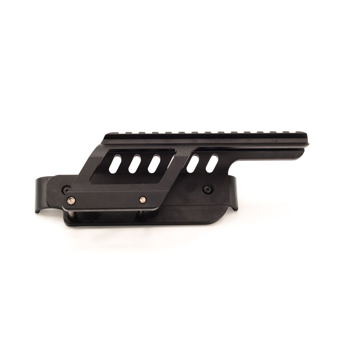 Side Saddle Shotgun Shell Holder V2 | 12 Gauge Compatible with Remington 870/TAC-14/1100 Series Shotguns