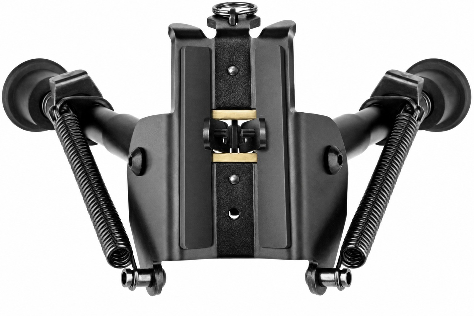 Rifle Bipod, 6-9 Inch Adjustable Super Duty Bipod | Spring Return | Sling Swivel Stud Mount | Black Anodized Aluminum