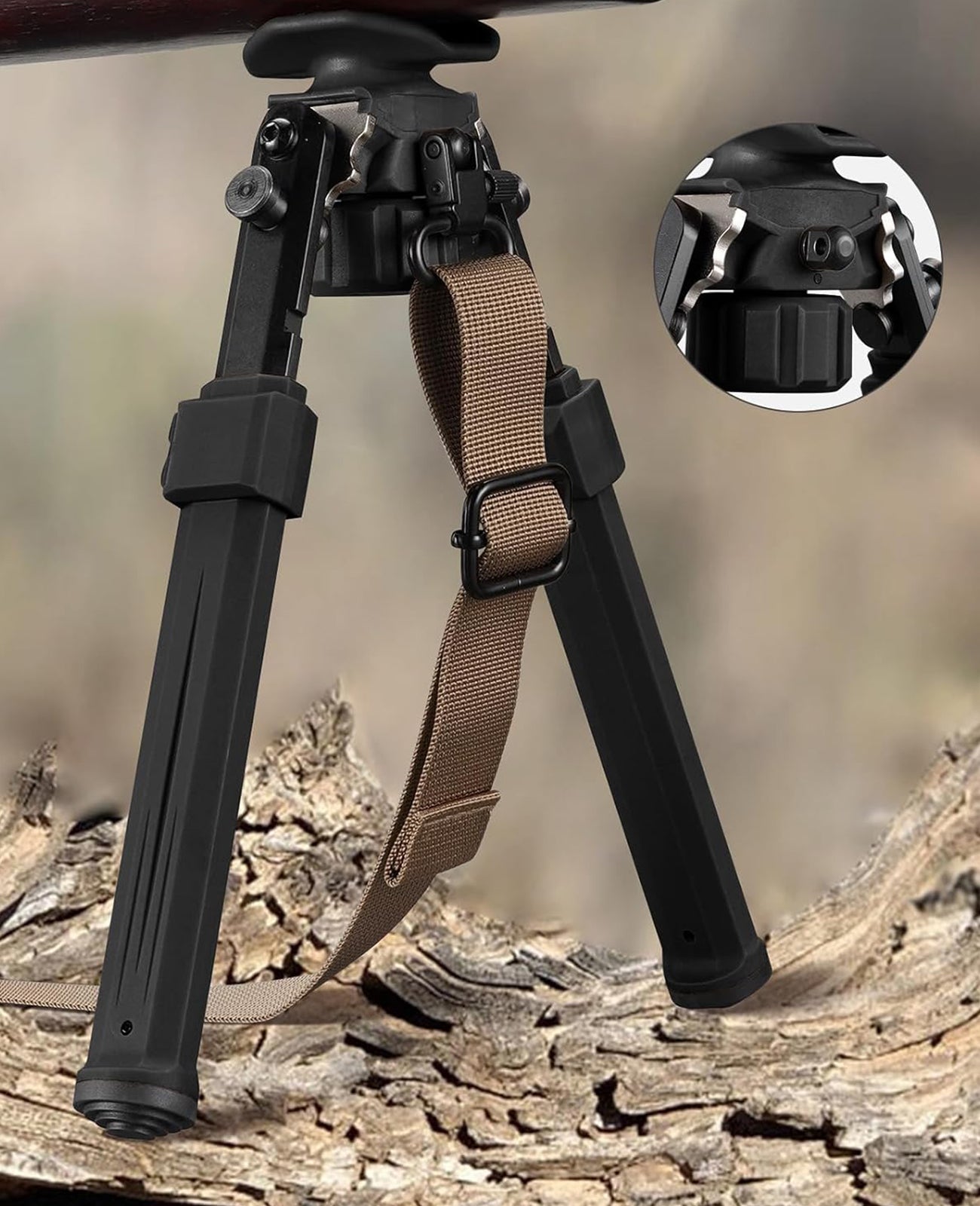 Sling Swivel Stud Bipod for Rifle