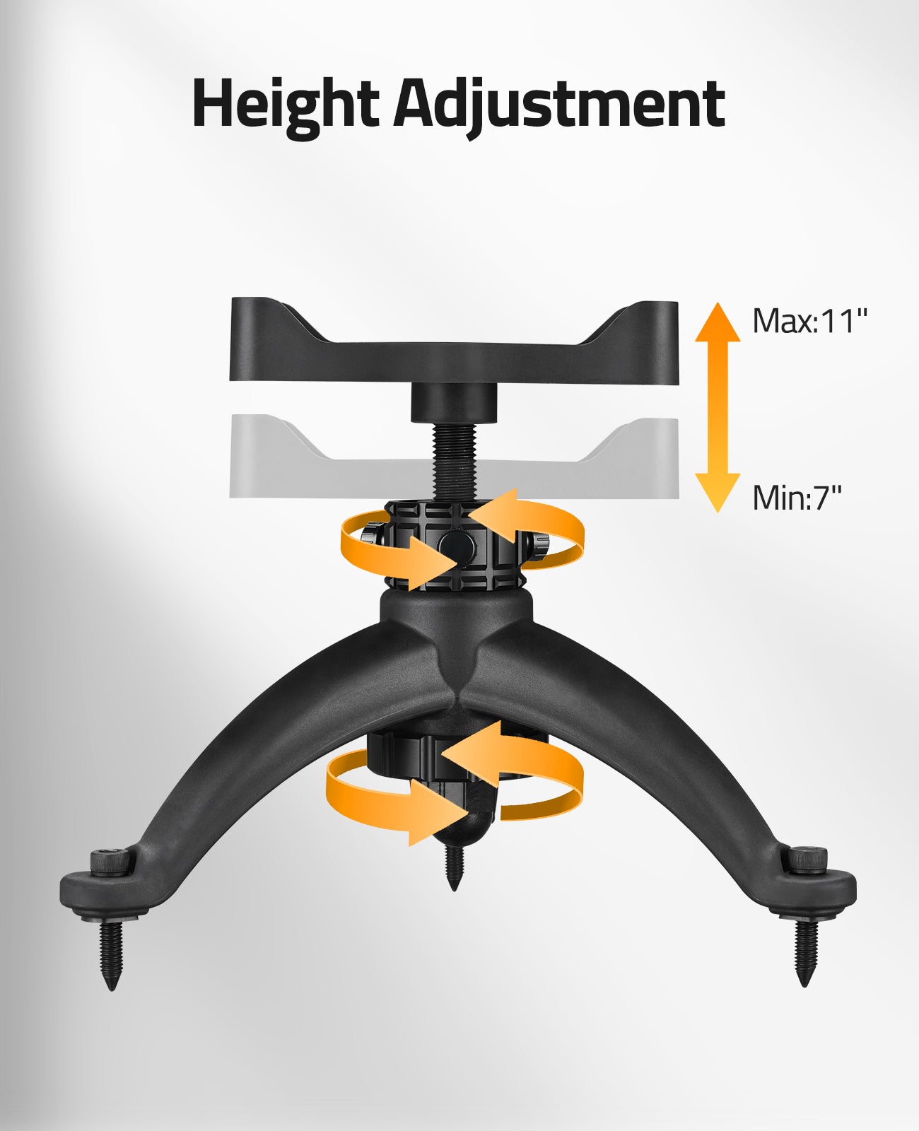 7-11 Inches Shooting Rest Tripod with Rest Bags