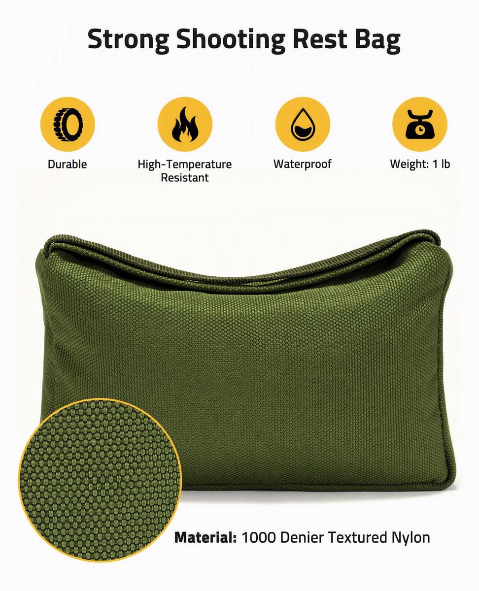 Rear Squeeze Shooting Rest Sand Bags for Rifles