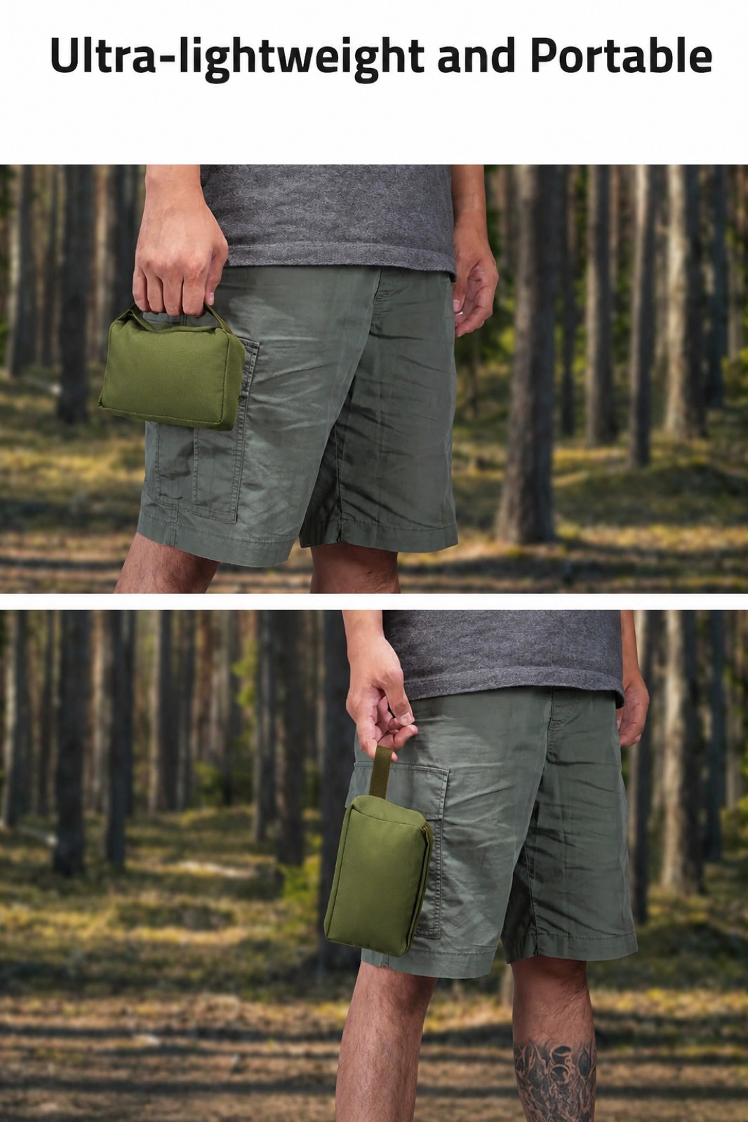 Rear Squeeze Shooting Rest Sand Bags for Rifles