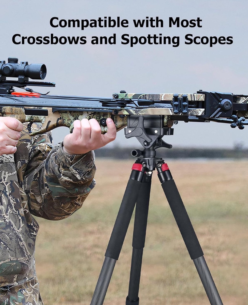 Carbon Fiber Lightweight Tripod Shooting Rest