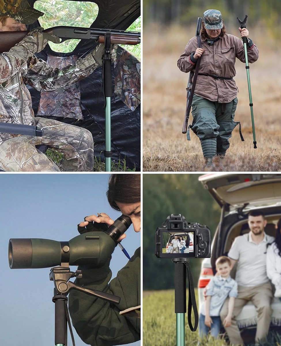 Hunting Monopod Rifle Stick Shooting Tripod