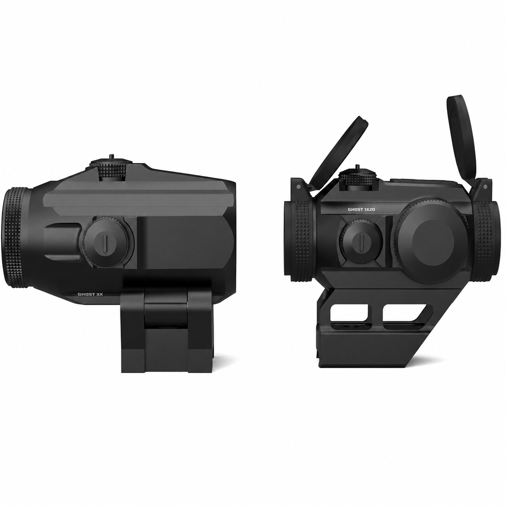 Ghost Red Dot Sight + G3 3X Micro Magnifier with Flip-to-Side Mount