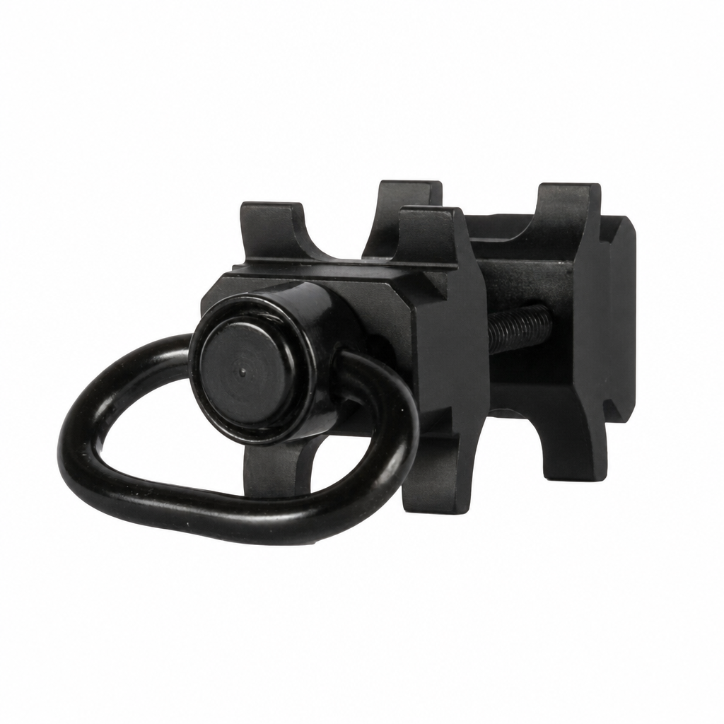 7075 Series Shotgun Barrel Clamp Accessory Mount | Compatible with 2 Point Slings | Includes QD Sling Swivel and Picatinny Segment