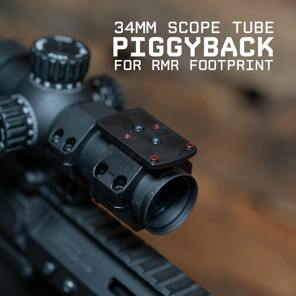 Canted 45 Degree Red Dot Mount | Picatinny