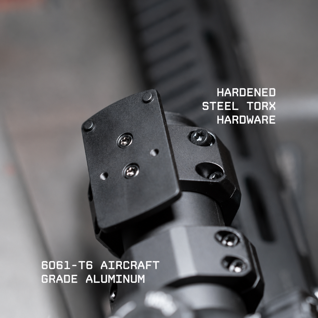 Canted 45 Degree Red Dot Mount | Picatinny