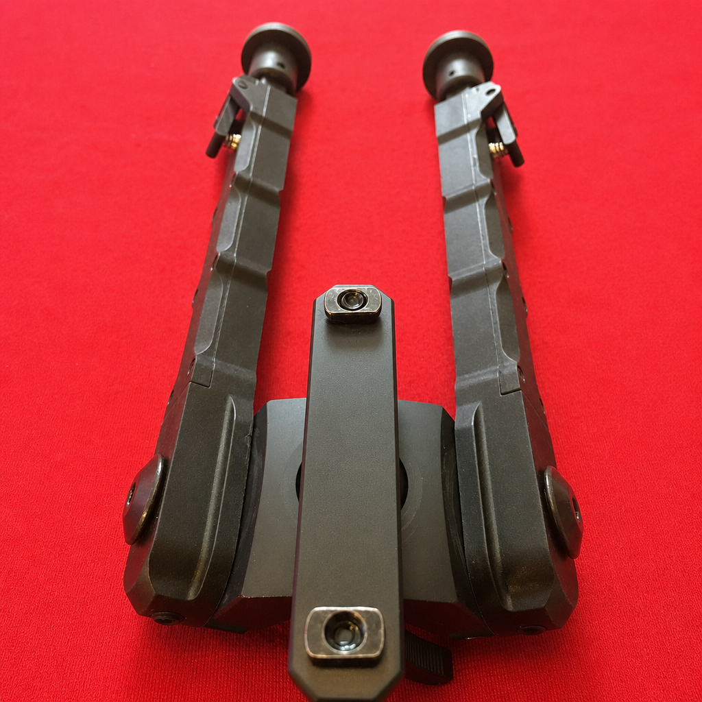 Bipods for Rifles Tiltable Swivel Rifle Bipod | Adjustable Attach Directly, 360° Rotation, Stability for Shooting