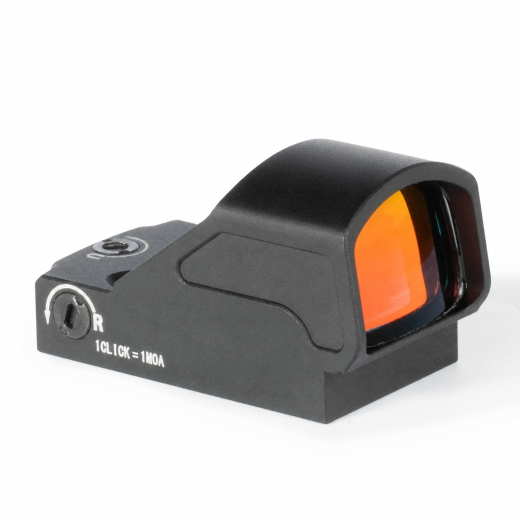 Nitro Pistol Red Dot w/ 3 MOA Dot | RMSc – V4 Rounded Hood