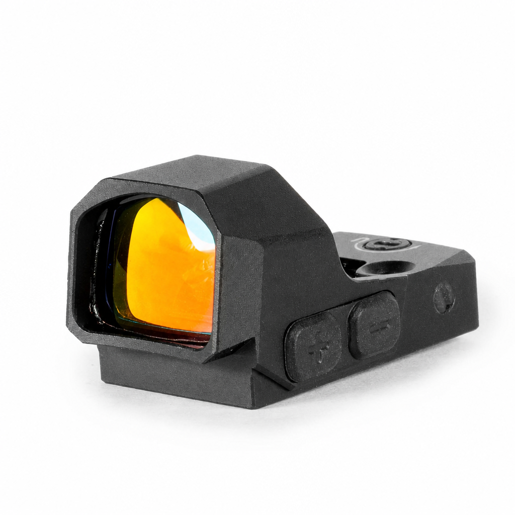 Nitro Pistol Red Dot w/ 3 MOA Dot – RMSc Footprint – V2 Angled Hood