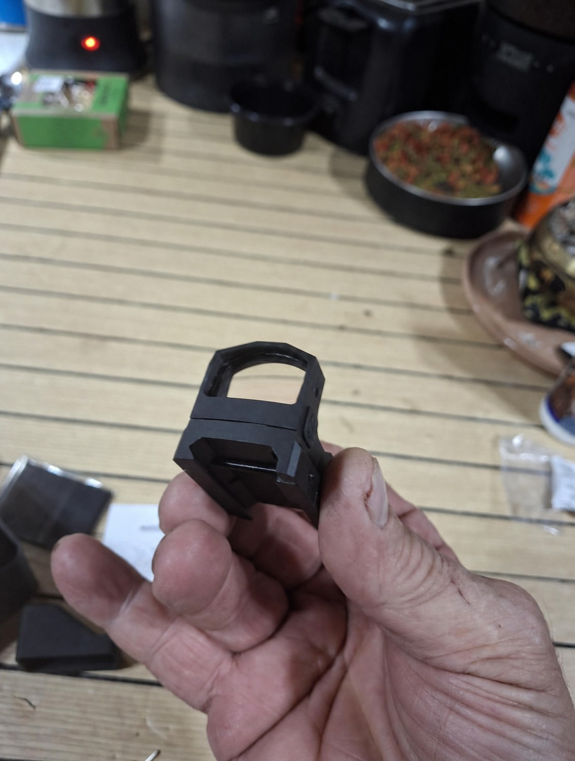 Motion Awake Green Dot Sight for RMR Footprint | 2 MOA | 1500G Shockproof | Low-Profile for Full-Sized Pistols
