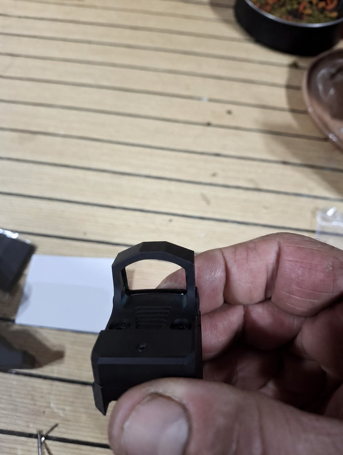 Motion Awake Green Dot Sight for RMR Footprint | 2 MOA | 1500G Shockproof | Low-Profile for Full-Sized Pistols