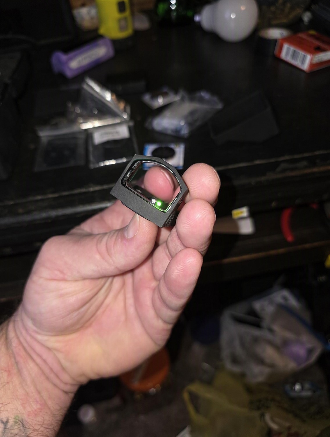 Motion Awake Green Dot Sight for RMR Footprint | 2 MOA | 1500G Shockproof | Low-Profile for Full-Sized Pistols