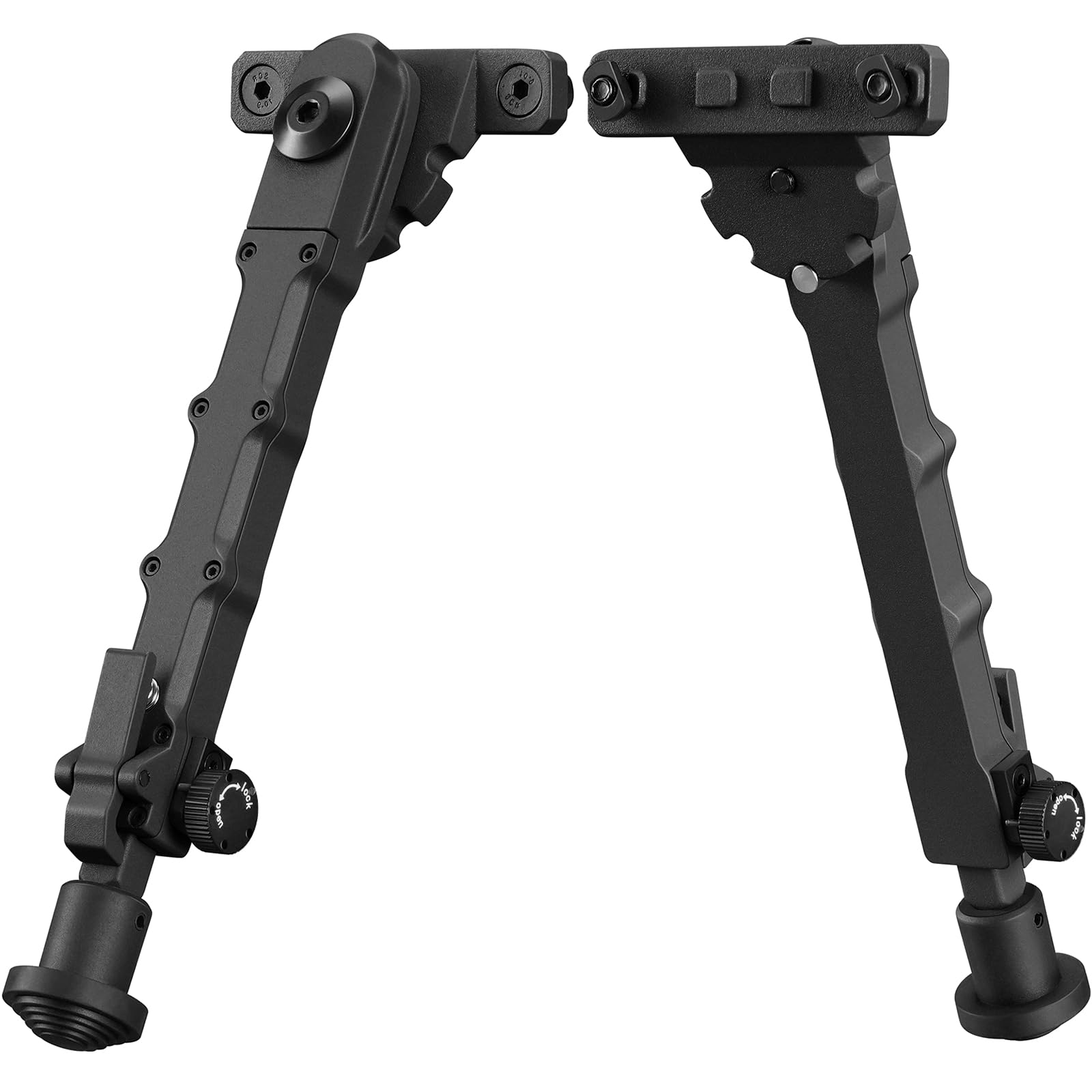 7.5-9 Inches Rifle Bipod for M-Rail Bipods for Rifles | Aluminum Sturdy Construction Portable and Foldable Bipod Leg Direction Adjustable for Hunting and Shooting