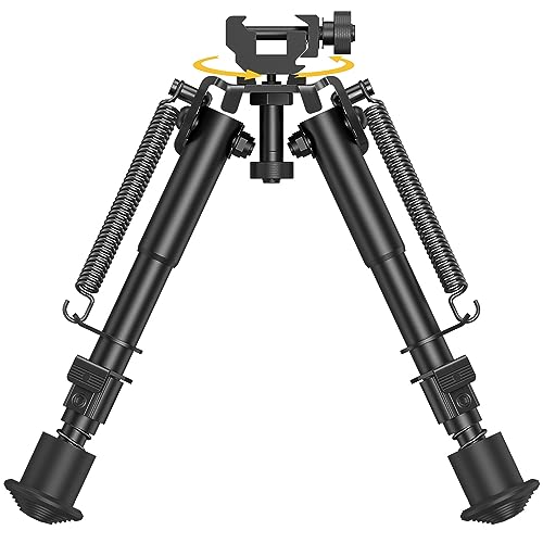 Rifle Bipod Carbon Fiber Tiltable for Hunting and Shooting | Quick-Release Picatinny, S-Lock Tilt, 8.3-11 Inch Height