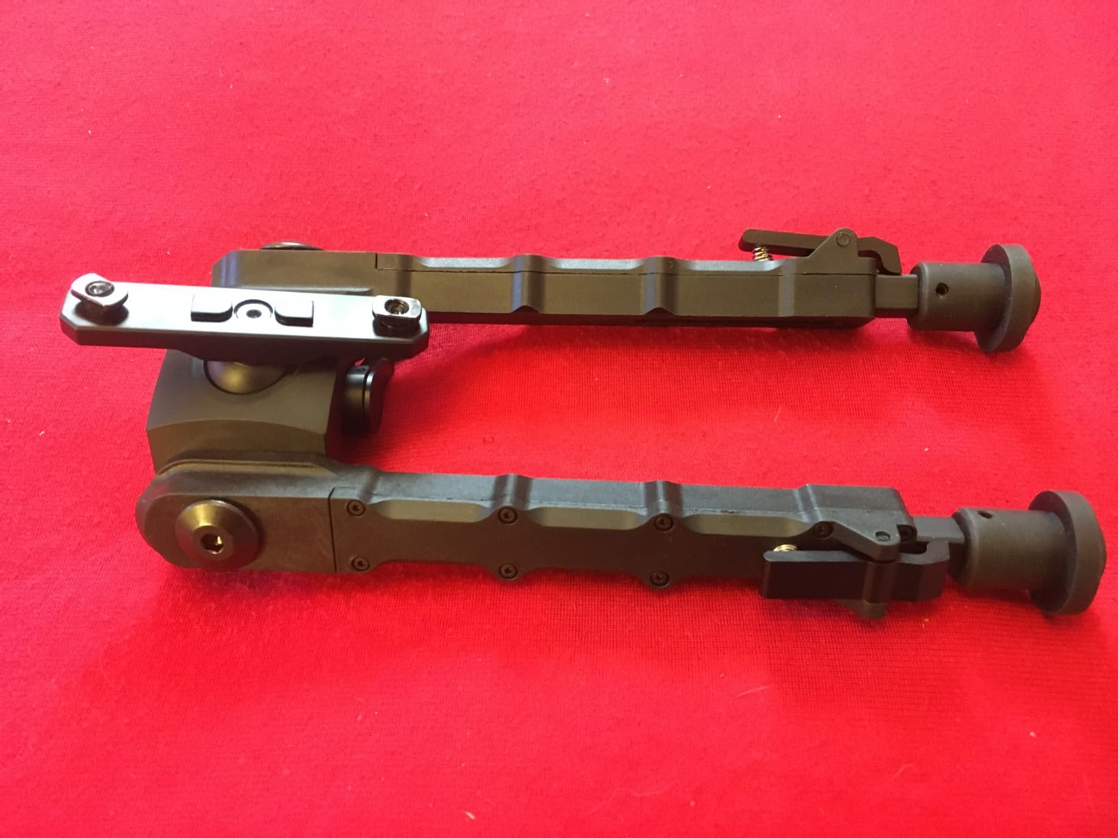 Bipods for Rifles Tiltable Swivel Rifle Bipod | Adjustable Attach Directly, 360° Rotation, Stability for Shooting