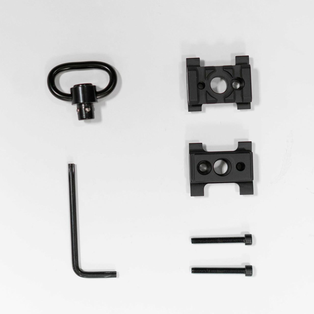 7075 Series Shotgun Barrel Clamp Accessory Mount | Compatible with 2 Point Slings | Includes QD Sling Swivel and Picatinny Segment
