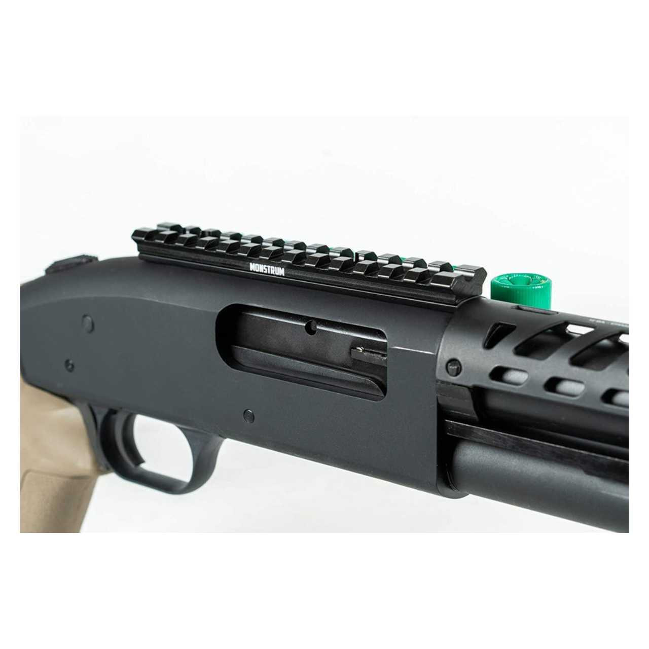 Mossberg 12-Gauge Shell Carrier with Picatinny Rail Mount – 500/590/Shockwave