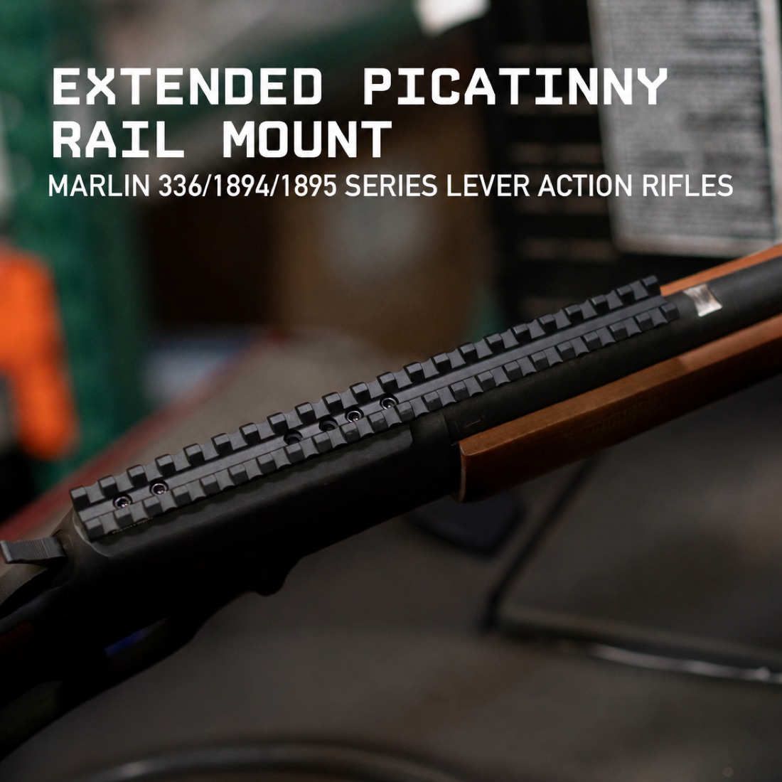 Extended Picatinny Rail Mount for Marlin 336/1894/1895 Series Rifles