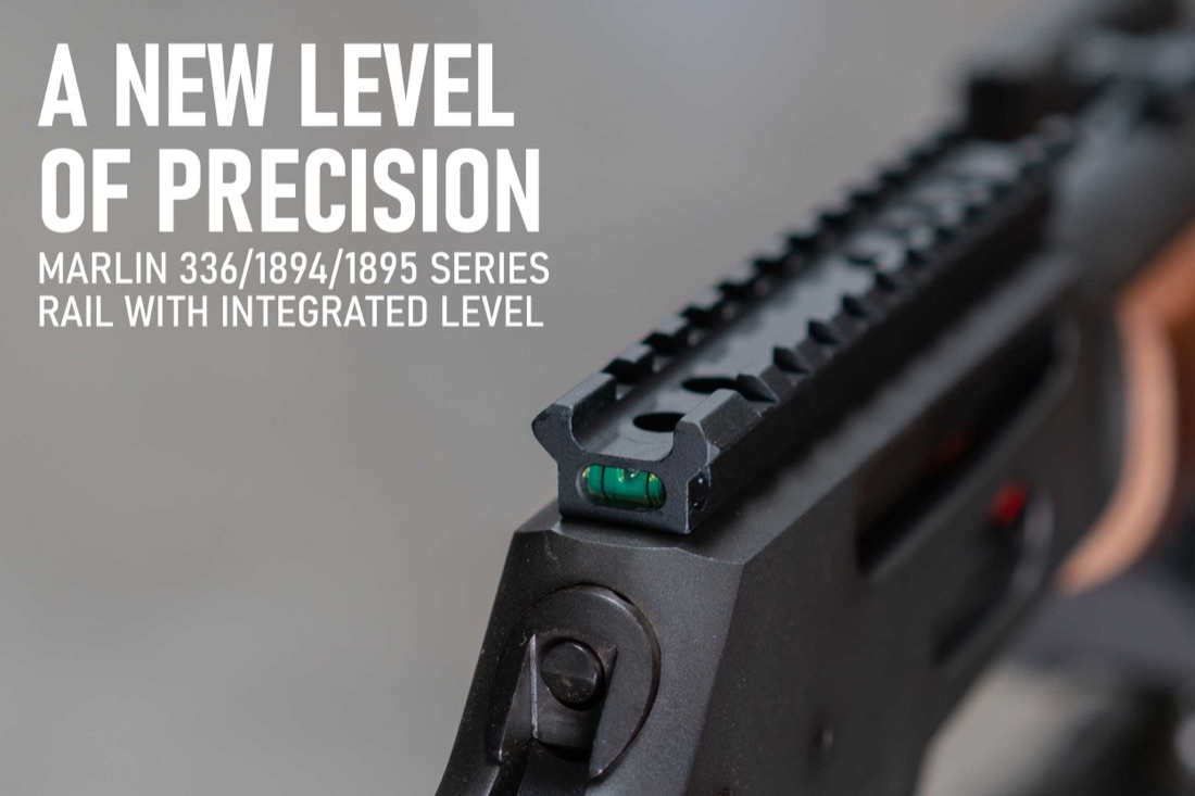 Picatinny Rail Mount with Level for Marlin 336/1894/1895 Series Rifles