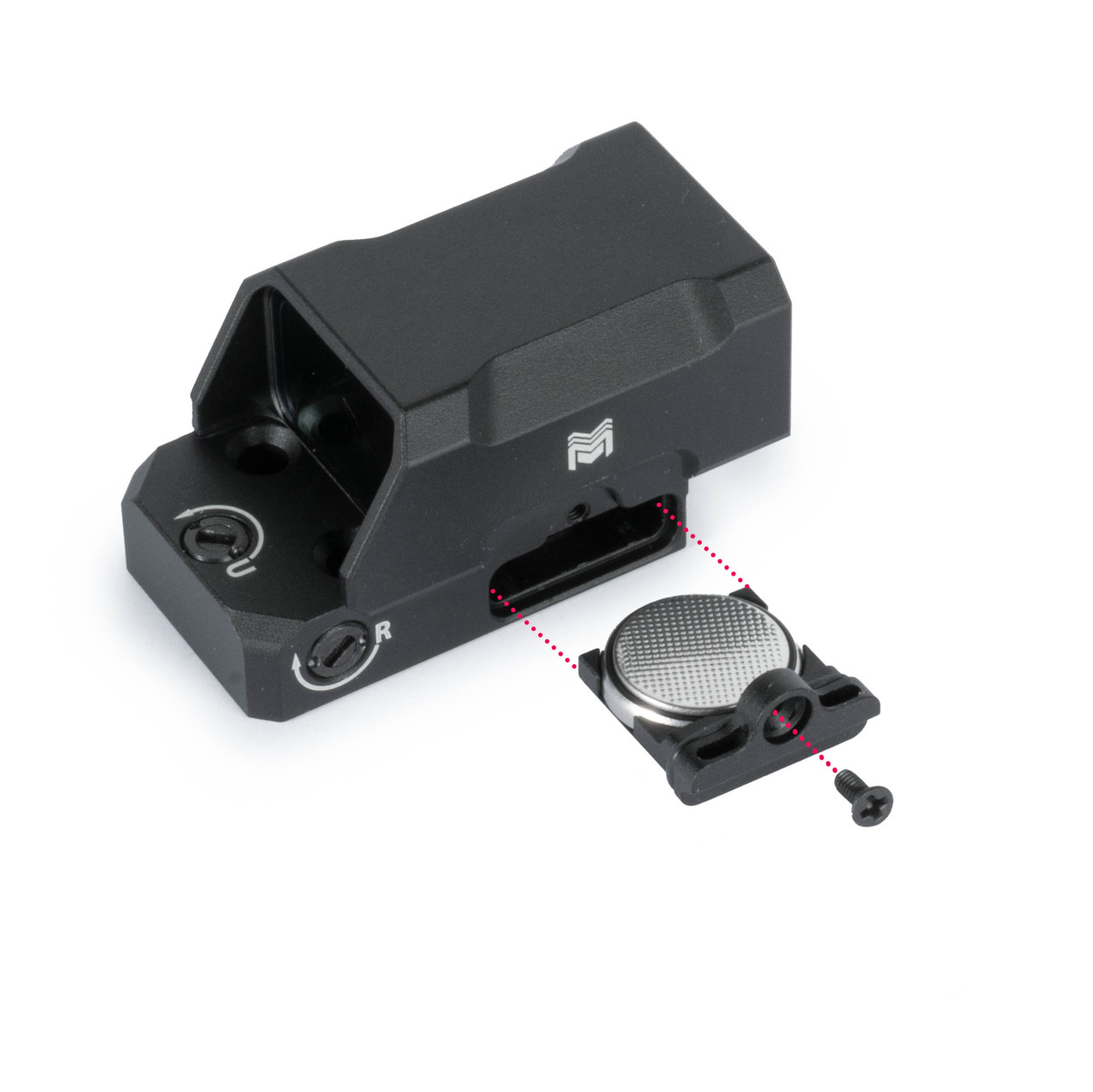 Archangel ERD | Enclosed Pistol Red Dot w/ 3 MOA Dot – RMSc Footprint