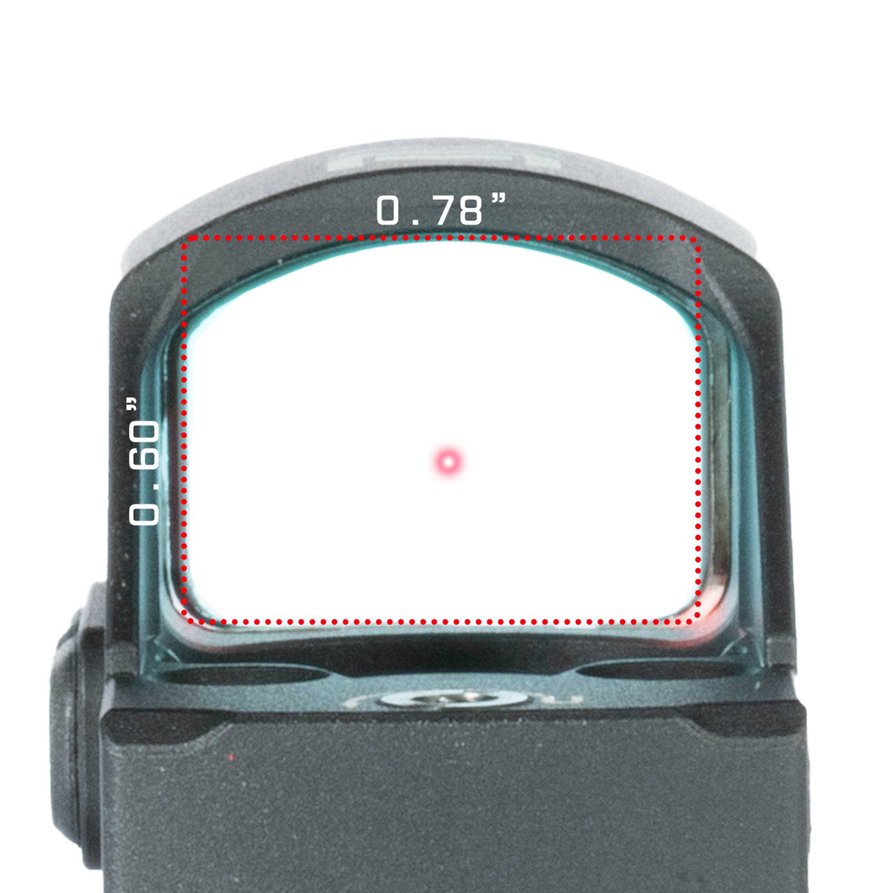 Nitro Pistol Red Dot w/ 3 MOA Dot | RMSc – V4 Rounded Hood