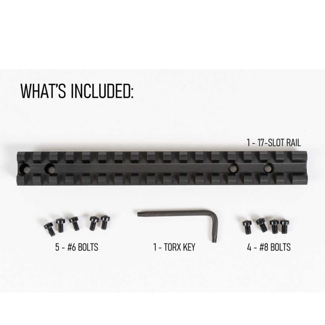 Remington 700 Long Action 17-Slot Picatinny Rail