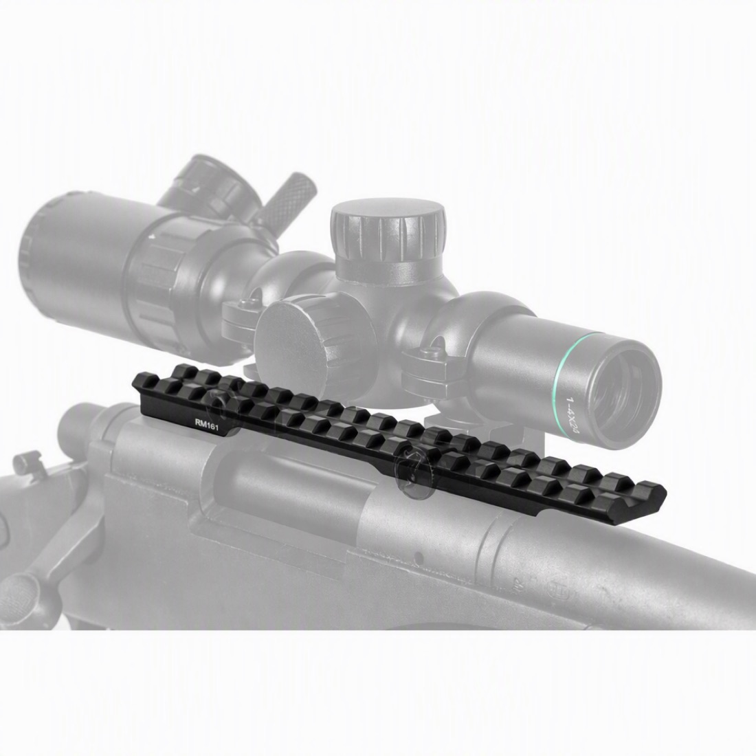 Remington 700 Long Action 17-Slot Picatinny Rail
