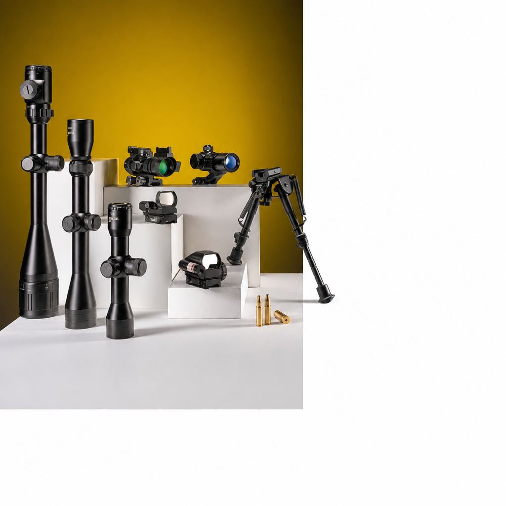 Rifle Bipod 6-9 Inches Picatinny with Quick Release Adapter
