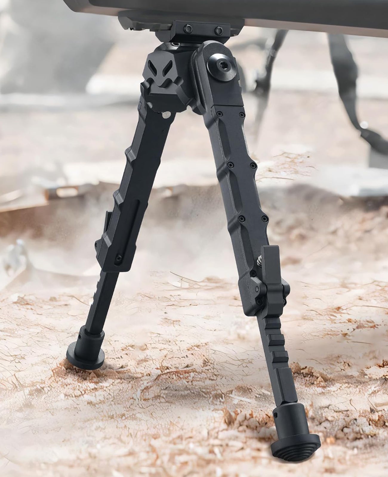 Rifle Bipod with 360 Degrees Swivel