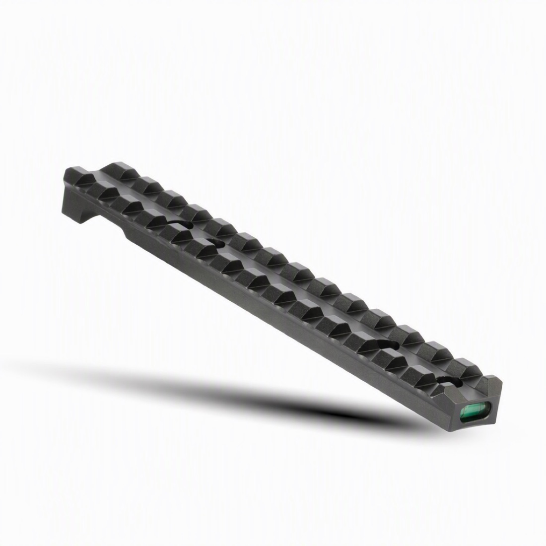 Ruger 10/22 Extended 14 Slot Picatinny Rail Mount with Level Bubble