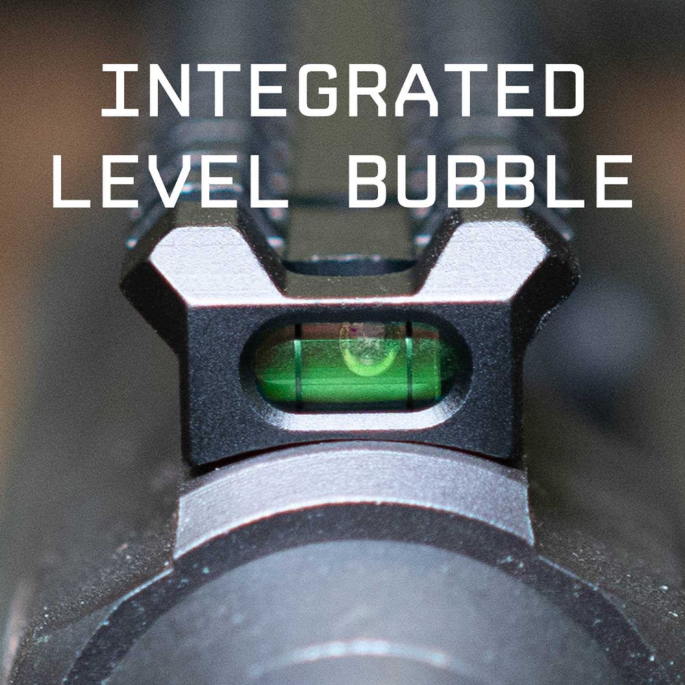 Extended Picatinny Rail with Level Bubble for Savage Arms Axis/Edge Rifles