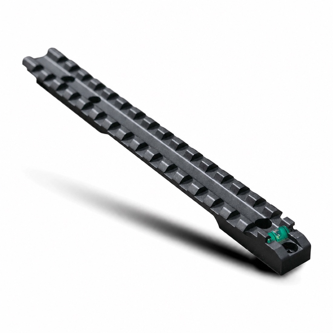 Remington 700 Short Action 17-Slot Rail with Level