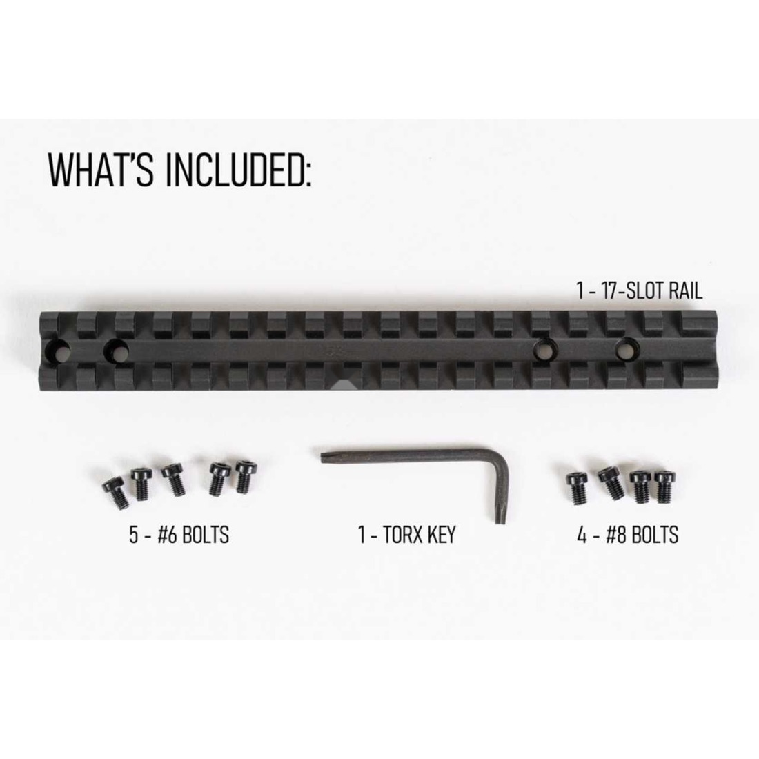 Remington 700 Short Action 17-Slot Picatinny Rail