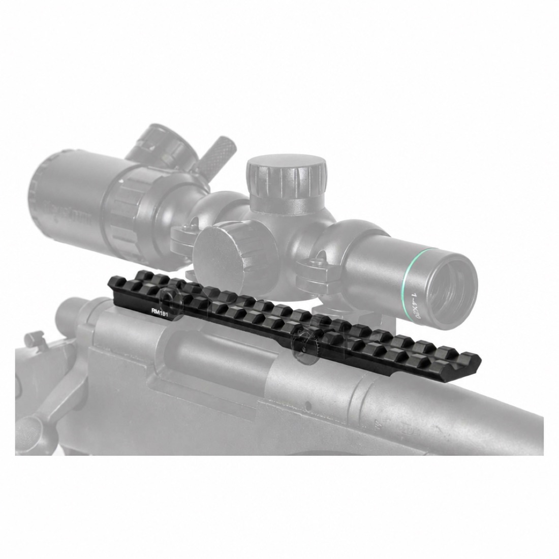 Remington 700 Short Action 17-Slot Picatinny Rail