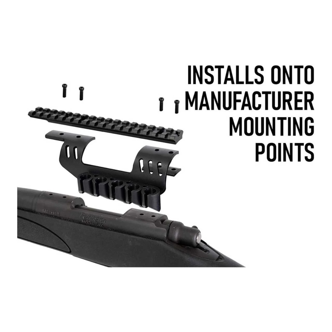 Remington 700 Ammo Side Saddle Picatinny Mount