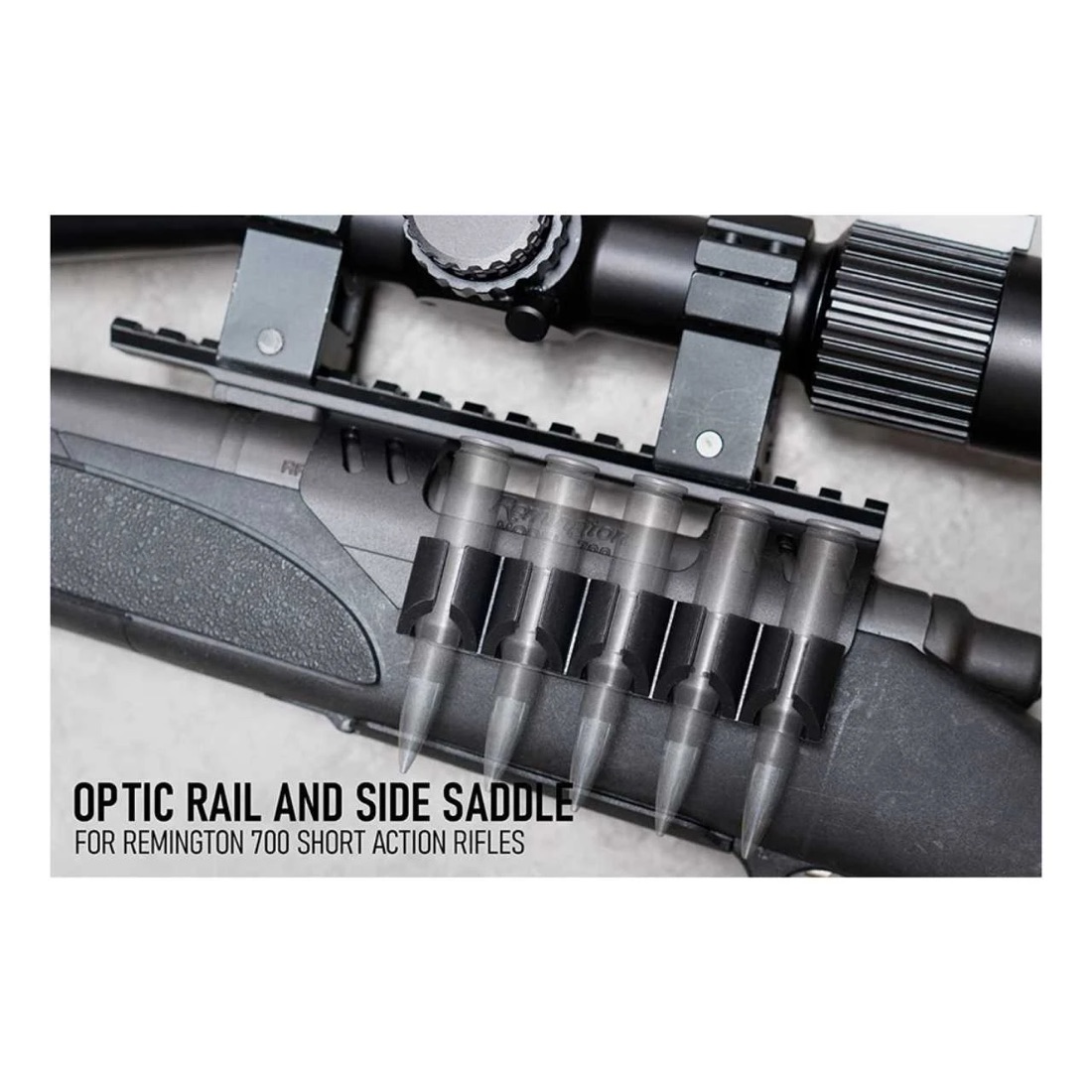 Remington 700 Ammo Side Saddle Picatinny Mount