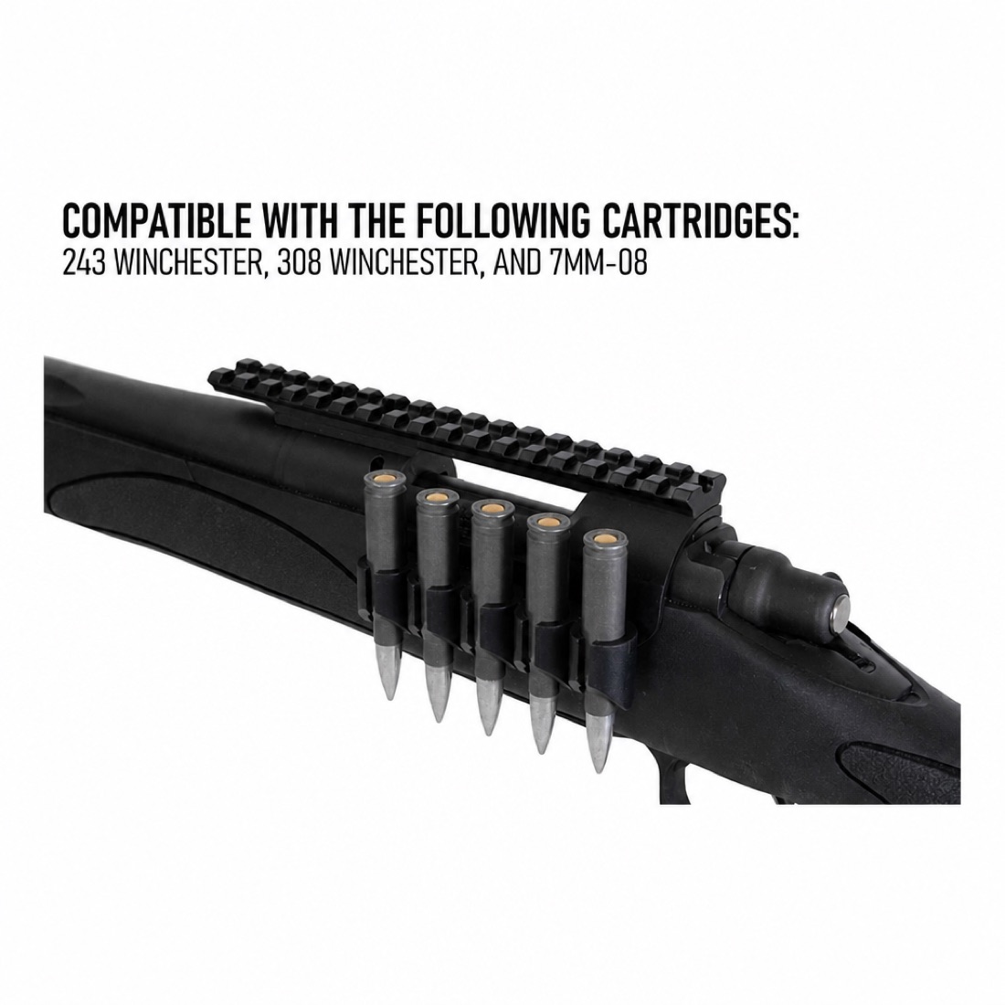 Remington 700 Ammo Side Saddle Picatinny Mount