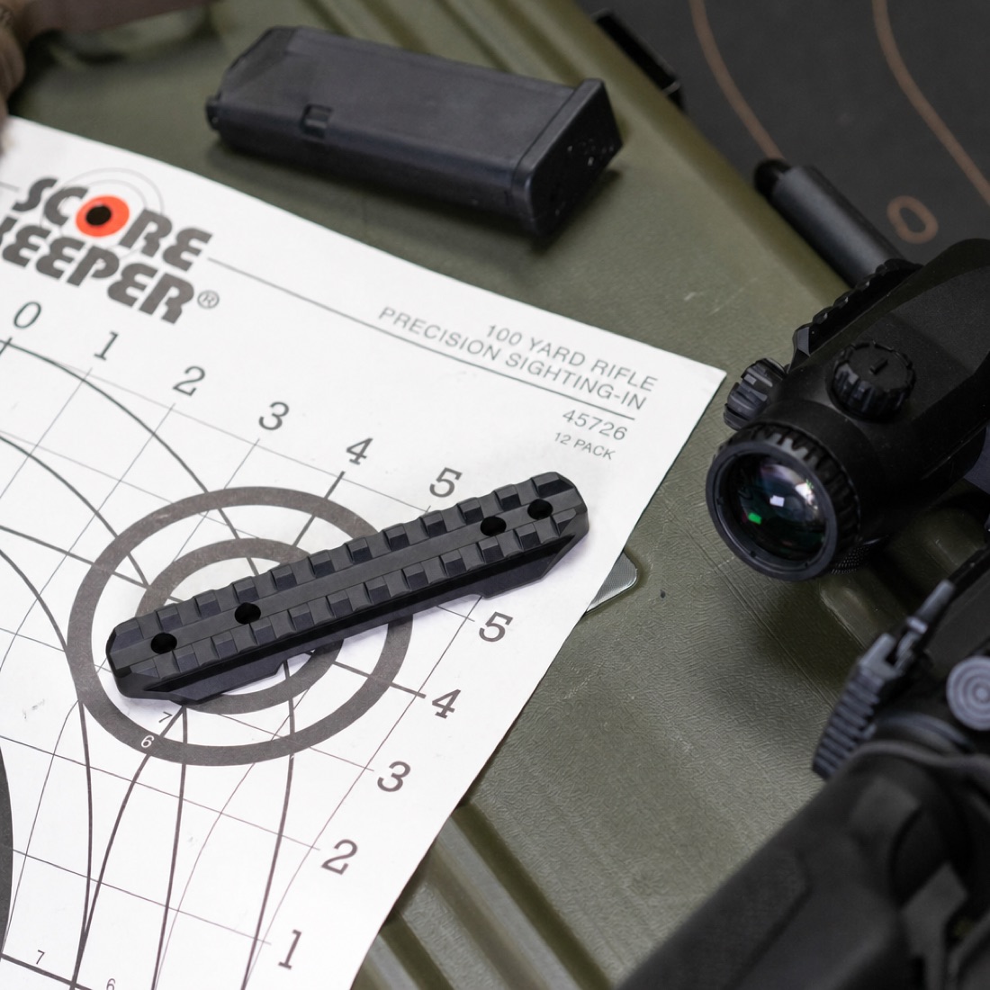 Grimlock Ruger 10/22 Picatinny Rail Mount for Scopes and Optics