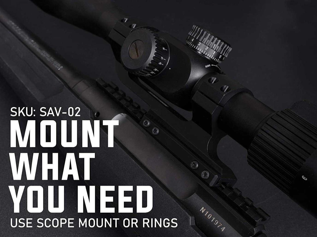 Picatinny Rail Mount for Savage Arms Axis/Edge Rifles