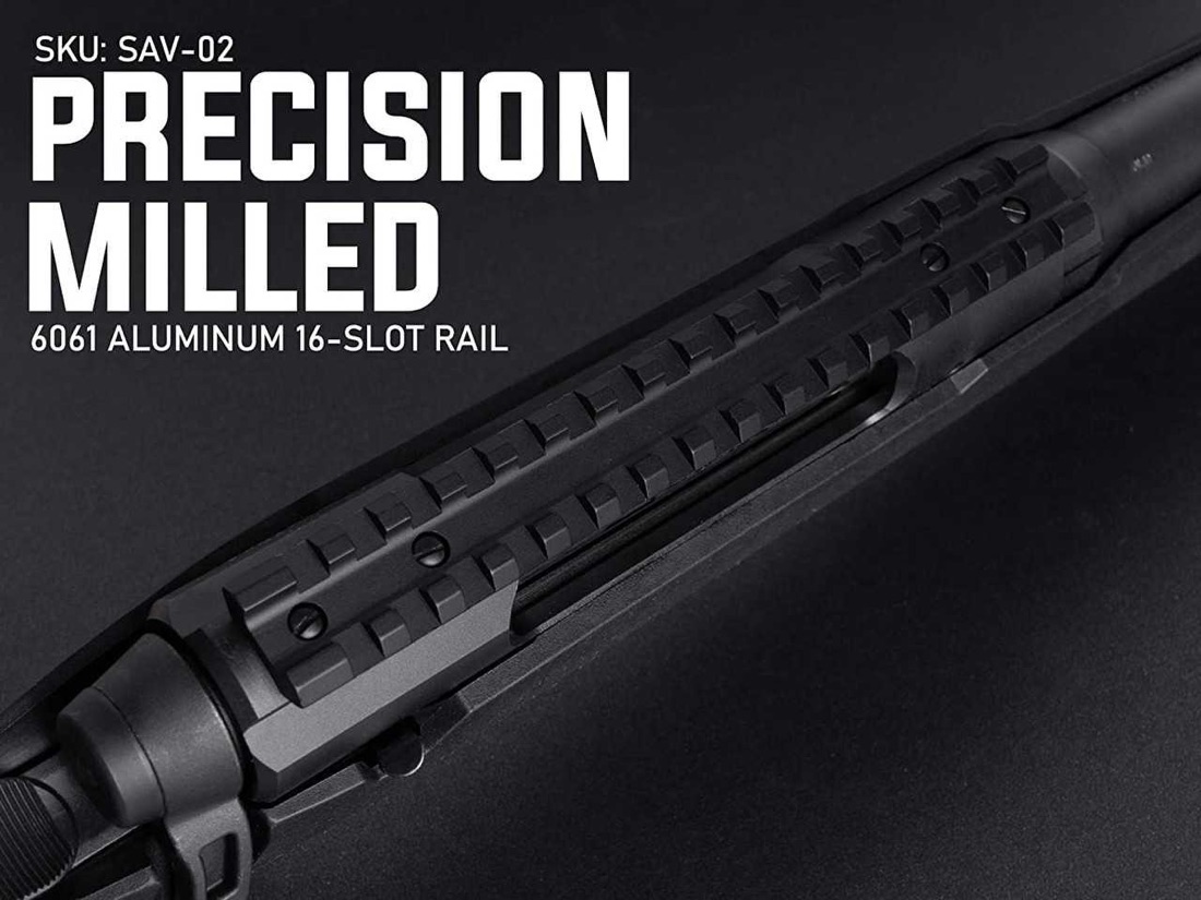 Picatinny Rail Mount with Level for Savage Arms Axis/Edge Rifles